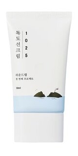 Солнцезащитный крем для лица с морской водой Round Lab 1025 Dokdo Sun Cream SPF 50