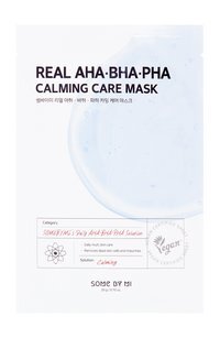 Успокаивающая тканевая маска для лица с кислотами Some by Mi Real AHA·BHA·PHA Calming Care Mask