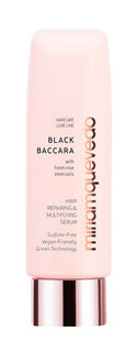 Крем-сыворотка для уплотнения и объема волос с экстрактом розы Miriamquevedo Black Baccara Hair Repairing & Multiplying Serum