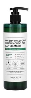 Очищающий гель для тела с BHA, AHA и PHA кислотами Some by Mi Aha·Bha·Pha 30 Days Miracle Acne Clear Body Cleanser