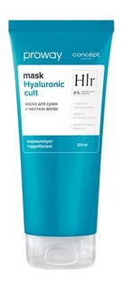 Маска для сухих и жестких волос с гиалуроновой кислотой Concept Moscow Hlr 4% Hyaluronic Cult Mask