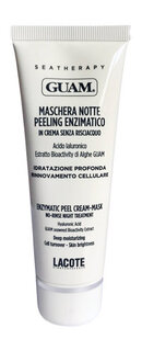 Ночная энзимная маска для лица Guam Seatherapy Maschera Notte Peeling Enzimatico Cream-Mask