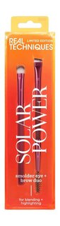 Набор кистей для макияжа глаз и бровей Real Techniques Solar Power Smolder Eye + Brow Duo