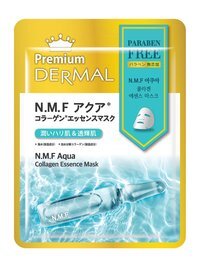 Тканевая маска для лица с натуральным увлажняющим фактором и коллагеном Dermal Premium N.M.F Aqua Collagen Essence Mask