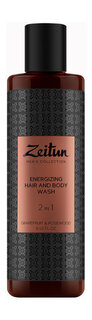 Шампунь-гель для душа 2-в-1 с цитрусовым ароматом Zeitun Mens Collection Energizing Hair and Body Wash Зейтун