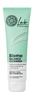 Детокс-гель для умывания с ниацинамидом и цинком Natura Siberica Lab Biome Balance Cleanser