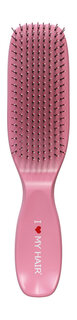Щетка-расческа для волос с глянцевым покрытием I Love My Hair Spider Classic 1501 М Розовая