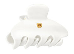 Заколка-краб для волос Balmain Hair Couture Pince à Cheveux Small White