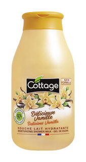 Увлажняющее молочко для душа с ароматом ванили Cottage Moisturizing Delicious Vanilla Shower Milk