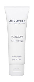 Очищающее молочко для снятия макияжа с лица и глаз с маслом ши Mila Moursi Cleansing Milk