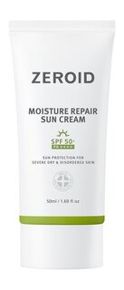 Увлажняющий солнцезащитный крем для сухой и проблемной кожи Zeroid Moisture Repair Sun Cream SPF50+ PA++++