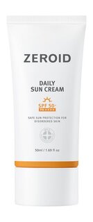 Солнцезащитный крем для чувствительной кожи Zeroid Daily Sun Cream SPF50+ PA++++