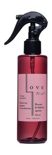 Аромаспрей для дома и белья - черный чай, имбирь, кардамон Love Tea Art Room and Fabric Spray Black Tea, Ginger and Cardamon