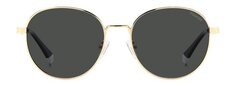 Солнцезащитные очки в металлической оправе Polaroid Sunglasses PLD 4135/S/X Золотой и cерый
