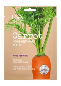 Очищающая тканевая маска для кожи лица с экстрактом моркови Eva Mosaic Arumvit E&A Carrot Pore Refining Mask