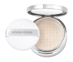 Прозрачная рассыпчатая пудра-фиксатор для лица Holika Holika Naked Face Feather-Fit Finish Powder