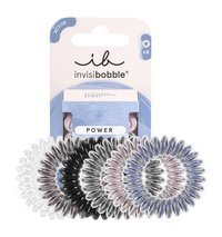 Набор из шести резинок-браслетов для волос Invisibobble Power Be Visible