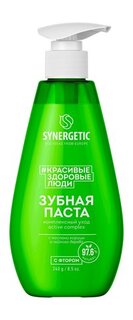 Зубная паста для комплексного ухода с маслами корицы и чайного дерева Synergetic Active Complex Зубная паста