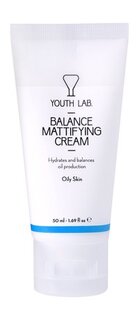 Матирующий увлажняющий крем для жирной кожи лица Youth Lab Balance Mattifying Cream