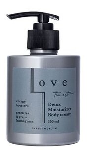 Крем-детокс для тела с ароматом зеленого чая, винограда и лемонграсс Love Tea Art Detox Moisturizer Body Cream Green Tea and Grape Lemongrass