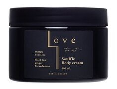 Крем-суфле для тела с ароматом черного чая, имбиря и кардамона Love Tea Art Soufflé Body Cream Black Tea and Ginger Cardamon