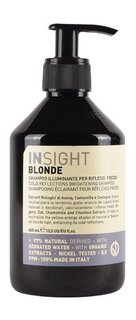 Шампунь для холодных оттенков волос Insight Blonde Cold Reflections Brightening Shampoo