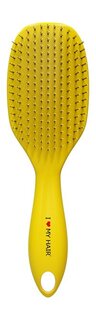 Щетка-расческа для волос с глянцевым покрытием I Love My Hair Spider Classic 1502 L Желтая