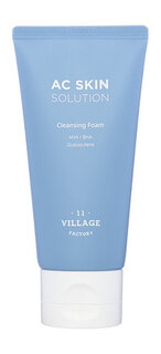 Очищающая пенка для умывания против акне с салициловой кислотой Village 11 Factory Ac Skin Solution Cleansing Foam