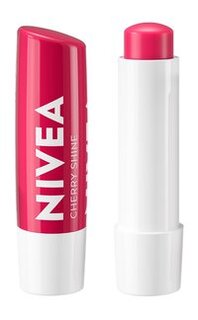 Увлажняющий бальзам для губ с нежно-алым оттенком Nivea Бальзам для губ Вишневое сияние
