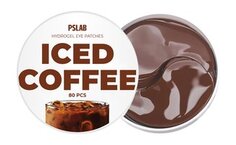80 гидрогелевых патчей против темных кругов вокруг глаз с кофеином PS.Lab Iced Coffee Americano Cooling Hydrogel Eye Patches