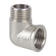 Фитинги угольник TEBO 1/2" ВР х 1/2" НР