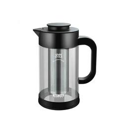 Чайники заварочные чайник заварочный VITAX Tea Jug 3в1 0,9л стекло, нерж.сталь, пластик