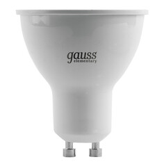 Лампы светодиодные лампа GAUSS Elementary 7Вт GU10 LED 550Лм 4100К спот