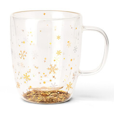 Кружки кружка ATMOSPHERE Aura of Snowfall 390мл двойная стенка термостекло Atmosphere®