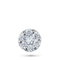 Подвеска из серебра э0612пд04152800_white ЭПЛ Даймонд