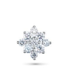 Подвеска из серебра э0612пд09164200_white ЭПЛ Даймонд