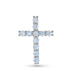 Подвеска из серебра э0612пд04201469_white ЭПЛ Даймонд