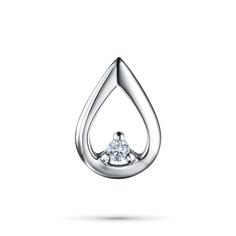 Подвеска из серебра э0612пд10174700_white ЭПЛ Даймонд