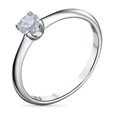 Кольцо из серебра э0612кц04203099_white ЭПЛ Даймонд