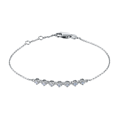 Браслет из серебра э0612бр08152800 ЭПЛ Даймонд