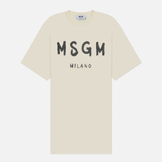 Женское платье MSGM MSGM Milano Logo