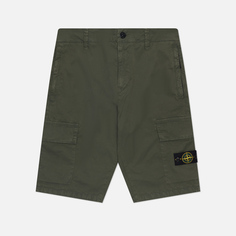 Детские шорты Stone Island Junior Season 80 Heavy Stretch Cotton Canvas Old Effect