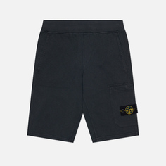 Детские шорты Stone Island Junior Season 80 Malfile Fleece Old Effect