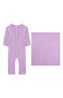 Комплект из комбинезона и пледа Wool&Cotton