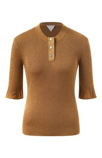 Поло из вискозы Bottega Veneta