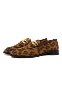 Замшевые лоферы Brandi Aquazzura