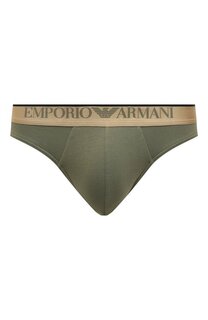 Хлопковые брифы Emporio Armani