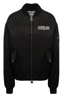 Утепленный бомбер Comme des Fuckdown