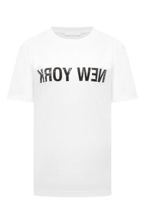 Хлопковая футболка Helmut Lang