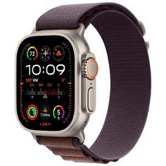 Смарт-часы Apple Watch Ultra 2 49mm Titanium Case with Indigo Alpine Loop, размер Medium (MRET3) Watch Ultra 2 49mm Titanium Case with Indigo Alpine Loop, размер Medium (MRET3)